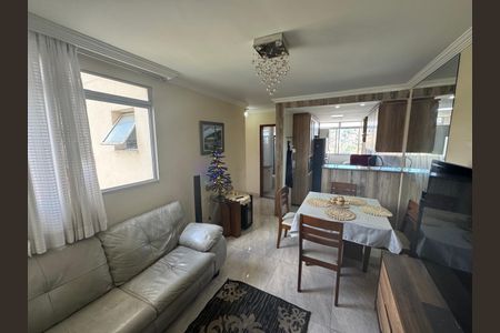 Sala de apartamento à venda com 2 quartos, 51m² em Jardim Alvorada, Belo Horizonte