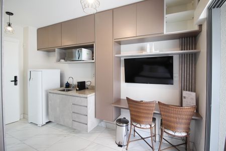 Suíte  de apartamento à venda com 2 quartos, 26m² em Indianópolis, São Paulo