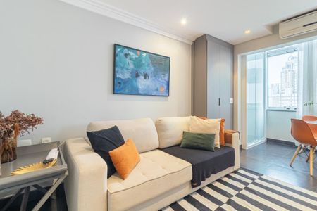 Sala de apartamento à venda com 1 quarto, 47m² em Itaim Bibi, São Paulo