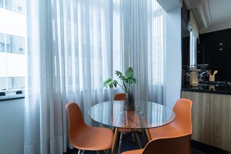 Sala de Jantar de apartamento à venda com 1 quarto, 47m² em Itaim Bibi, São Paulo