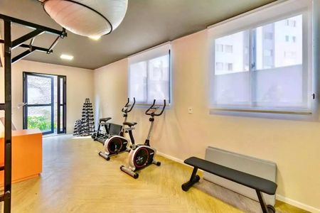 Apartamento para alugar com 28m², 1 quarto e sem vagaÁrea comum - Academia