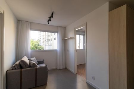 Sala de apartamento para alugar com 1 quarto, 33m² em Barra Funda, São Paulo