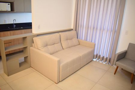 Sala de kitnet/studio para alugar com 1 quarto, 42m² em Jardim Sumare, Ribeirão Preto