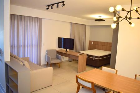 Sala/Quarto de kitnet/studio para alugar com 1 quarto, 42m² em Jardim Sumare, Ribeirão Preto