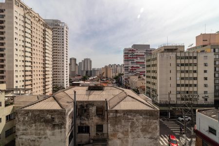 Vista da Sala de apartamento para alugar com 1 quarto, 24m² em Barra Funda, São Paulo