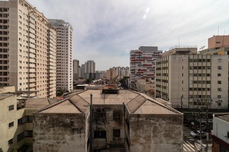 Vista do Quarto de apartamento para alugar com 1 quarto, 24m² em Barra Funda, São Paulo