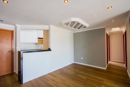 Sala de apartamento para alugar com 3 quartos, 82m² em Vila Helena, Santo André
