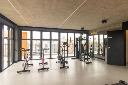 Apartamento para alugar com 27m², 1 quarto e sem vaga Apartamento para alugar com 27m², 1 quarto e sem vagaAcademia