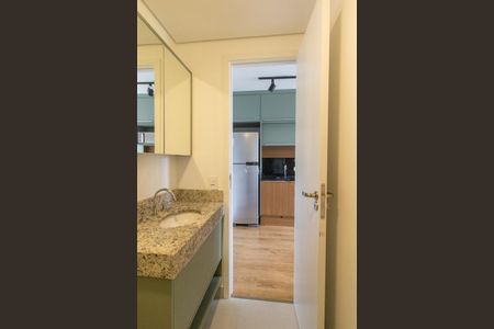 Apartamento para alugar com 27m², 1 quarto e sem vaga Apartamento para alugar com 27m², 1 quarto e sem vagaBanheiro Social