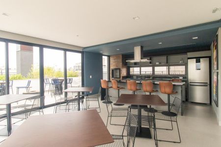 Apartamento para alugar com 27m², 1 quarto e sem vaga Apartamento para alugar com 27m², 1 quarto e sem vagaÁrea comum - Churrasqueira