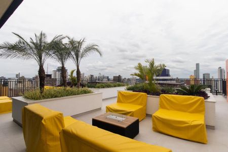 Apartamento para alugar com 27m², 1 quarto e sem vaga Apartamento para alugar com 27m², 1 quarto e sem vagaTerraço