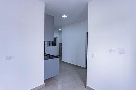 Sala, cozinha e área de serviço de apartamento para alugar com 1 quarto, 32m² em Brasilândia, São Paulo