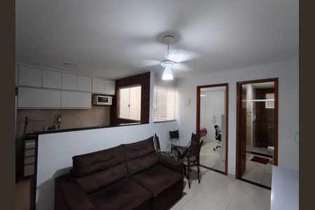 Sala de apartamento para alugar com 1 quarto, 30m² em Anil, Rio de Janeiro