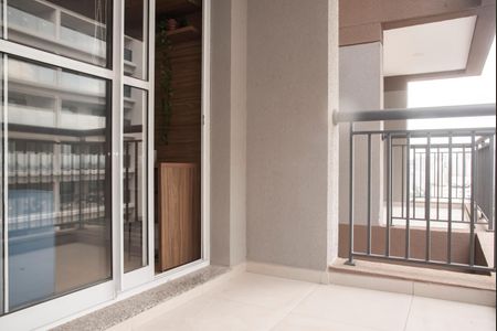 Varanda de kitnet/studio para alugar com 1 quarto, 34m² em Vila Clementino, São Paulo