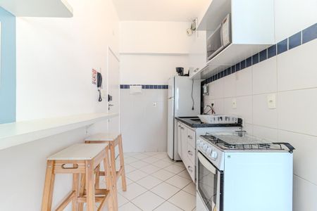 Cozinha de kitnet/studio para alugar com 1 quarto, 34m² em Centro Histórico de São Paulo, São Paulo