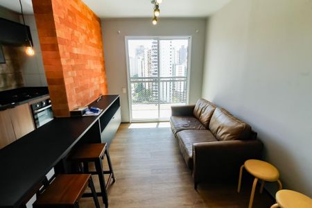 Sala de apartamento para alugar com 2 quartos, 56m² em Vila Andrade, São Paulo