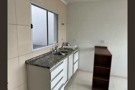 Cozinha de apartamento à venda com 2 quartos, 43m² em Chácara Califórnia, São Paulo