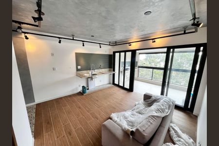 Sala/Cozinha de apartamento para alugar com 2 quartos, 63m² em Jardim São Paulo, São Paulo