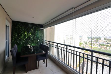 Varanda Gourmet de apartamento à venda com 3 quartos, 118m² em Centro, São Bernardo do Campo