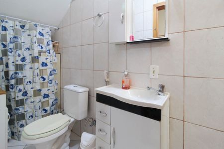 Banheiro do quarto 1 de casa à venda com 2 quartos, 60m² em Vila Dom Pedro I, São Paulo