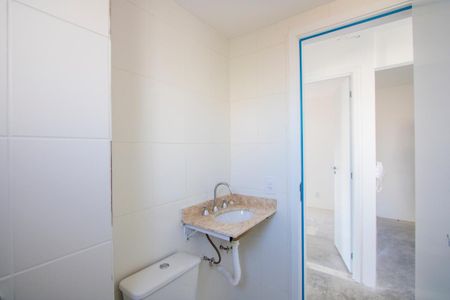 Apartamento à venda com 58m², 2 quartos e 1 vaga Apartamento à venda com 58m², 2 quartos e 1 vagaBanheiro social