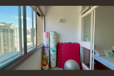 Apartamento para alugar com 154m², 3 quartos e 1 vagaSacada da suite