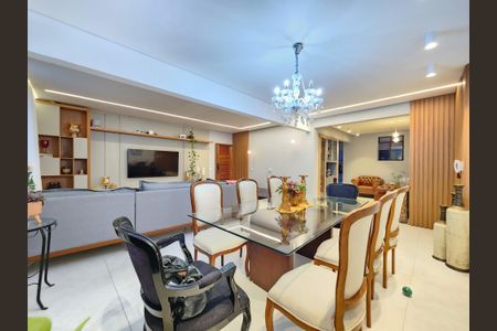 Sala  de apartamento à venda com 4 quartos, 270m² em Funcionários, Belo Horizonte