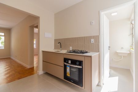 Sala/Cozinha de apartamento à venda com 1 quarto, 55m² em Jardim Paulista, São Paulo