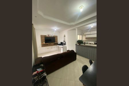 Sala de apartamento à venda com 2 quartos, 59m² em Vila Guiomar, Santo André