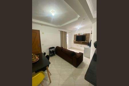 Sala de apartamento à venda com 2 quartos, 59m² em Vila Guiomar, Santo André
