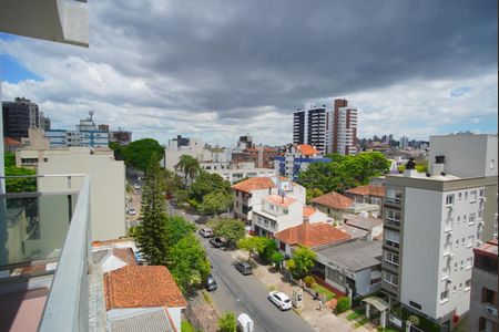 Varanda - Vista de apartamento à venda com 3 quartos, 232m² em Petrópolis, Porto Alegre