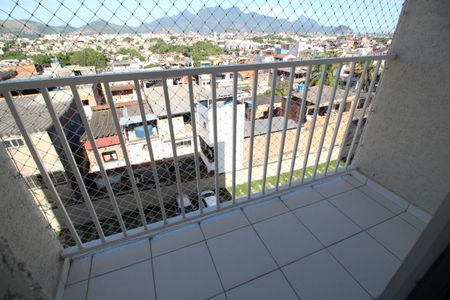 Varanda de apartamento à venda com 2 quartos, 52m² em Taquara, Rio de Janeiro