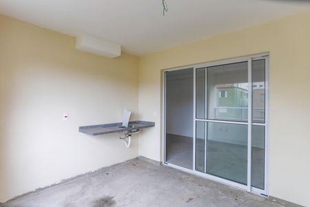 Varanda da sala  de apartamento à venda com 3 quartos, 89m² em Centro, Diadema