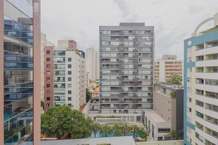 Vista da Sala de apartamento à venda com 1 quarto, 38m² em Paraíso, São Paulo