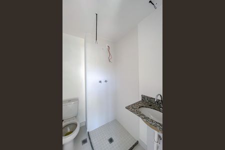 Banheiro de kitnet/studio à venda com 1 quarto, 19m² em Brás, São Paulo