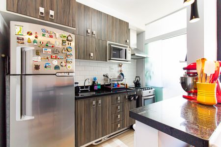 Cozinha de apartamento à venda com 2 quartos, 53m² em Vila Leopoldina, São Paulo