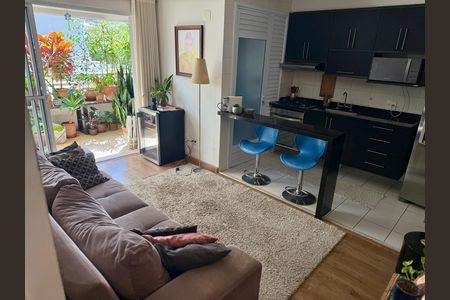 Sala de apartamento à venda com 1 quarto, 52m² em Pompeia, São Paulo