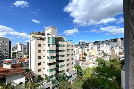 Vista da Sala de apartamento à venda com 3 quartos, 100m² em Santo Antônio, Belo Horizonte