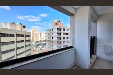 Varanda de kitnet/studio para alugar com 1 quarto, 43m² em Centro, Campinas