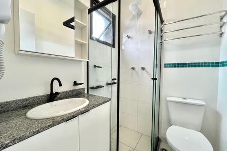 Banheiro da Suíte de kitnet/studio para alugar com 1 quarto, 30m² em Vila Mariana, São Paulo