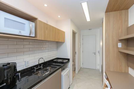 Studio de kitnet/studio para alugar com 1 quarto, 24m² em Jardim das Acacias, São Paulo