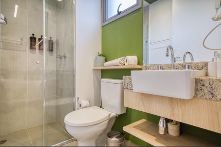 Apartamento para alugar com 23m², 1 quarto e sem vagaBanheiro