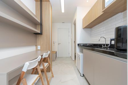 Studio de kitnet/studio para alugar com 1 quarto, 26m² em Jardim das Acacias, São Paulo