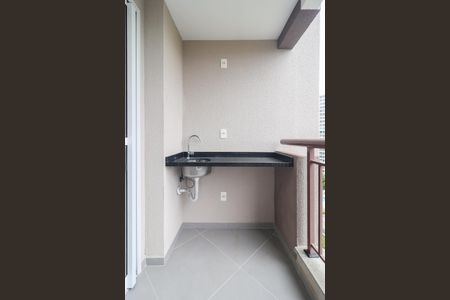 Varanda da Sala de apartamento para alugar com 2 quartos, 56m² em Vila Andrade, São Paulo