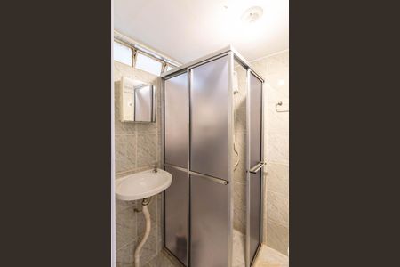 Banheiro de kitnet/studio à venda com 1 quarto, 30m² em Vila Buarque, São Paulo