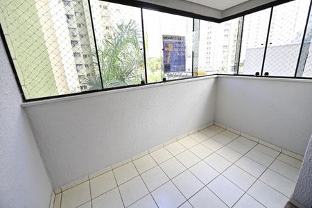 Varanda da Sala de apartamento para alugar com 2 quartos, 67m² em Setor Bueno, Goiânia