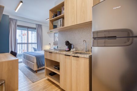 Apartamento para alugar com 23m², 1 quarto e sem vagaCozinha