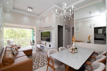 Sala de apartamento à venda com 2 quartos, 64m² em Vila Leonor, Guarulhos