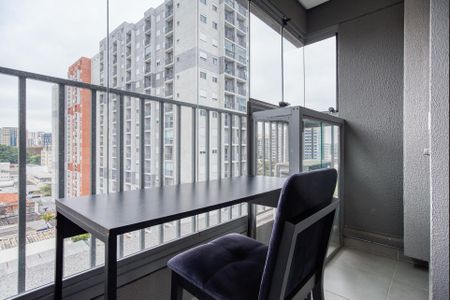 Apartamento para alugar com 23m², 1 quarto e sem vagaVaranda