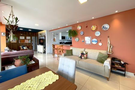 Sala de apartamento à venda com 3 quartos, 126m² em Buritis, Belo Horizonte
